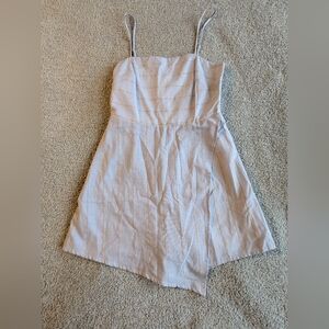 Altar'd State Pinstripe Mini Dress Romper Size Small